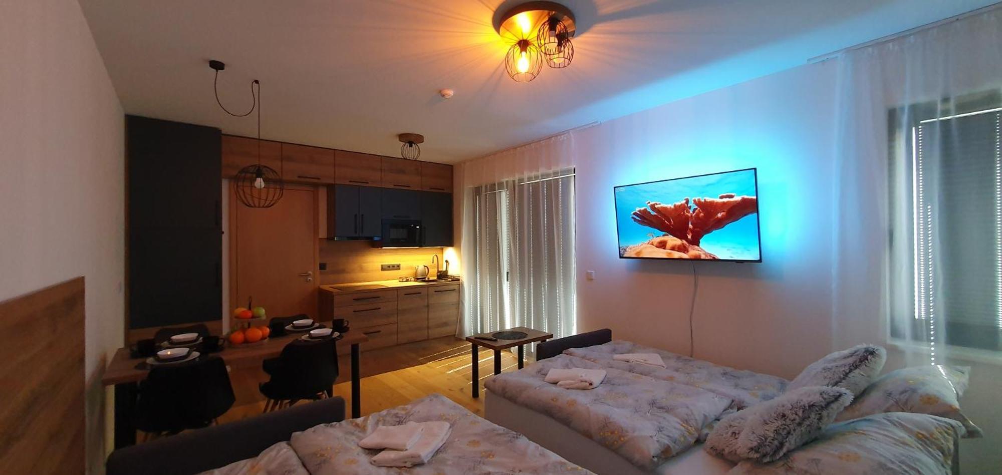Ski&Bike Apartment Janske Lazne + Parking Buitenkant foto